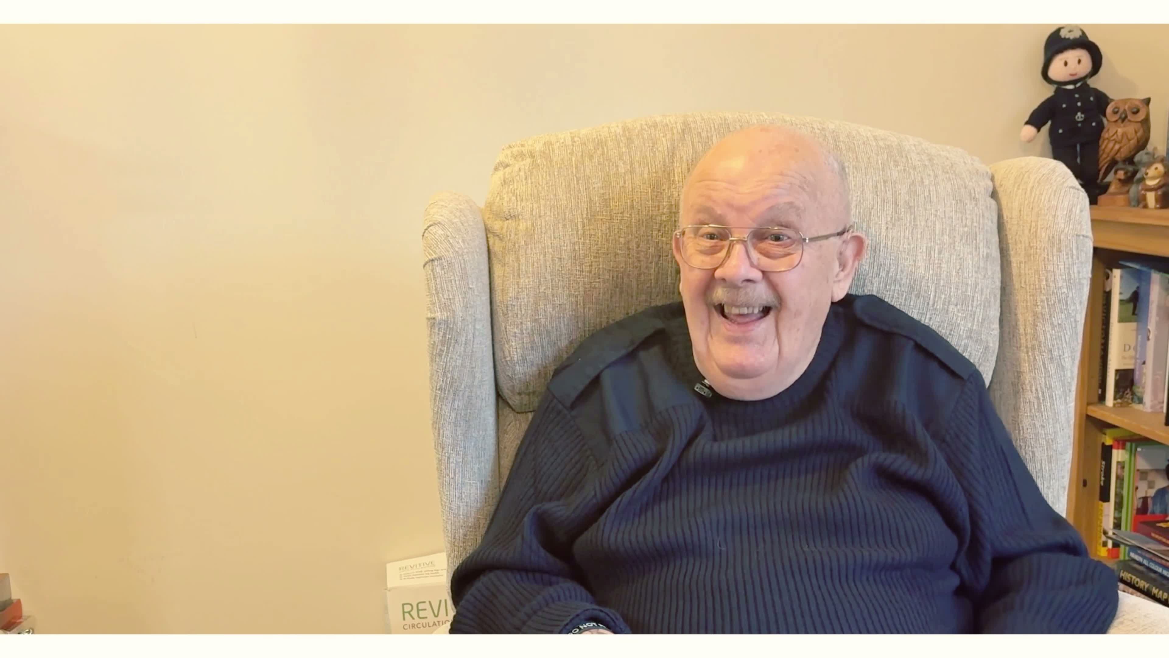 George, 87 · Retired policeman